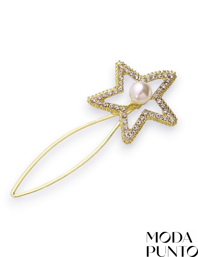 Horquilla estrella perla