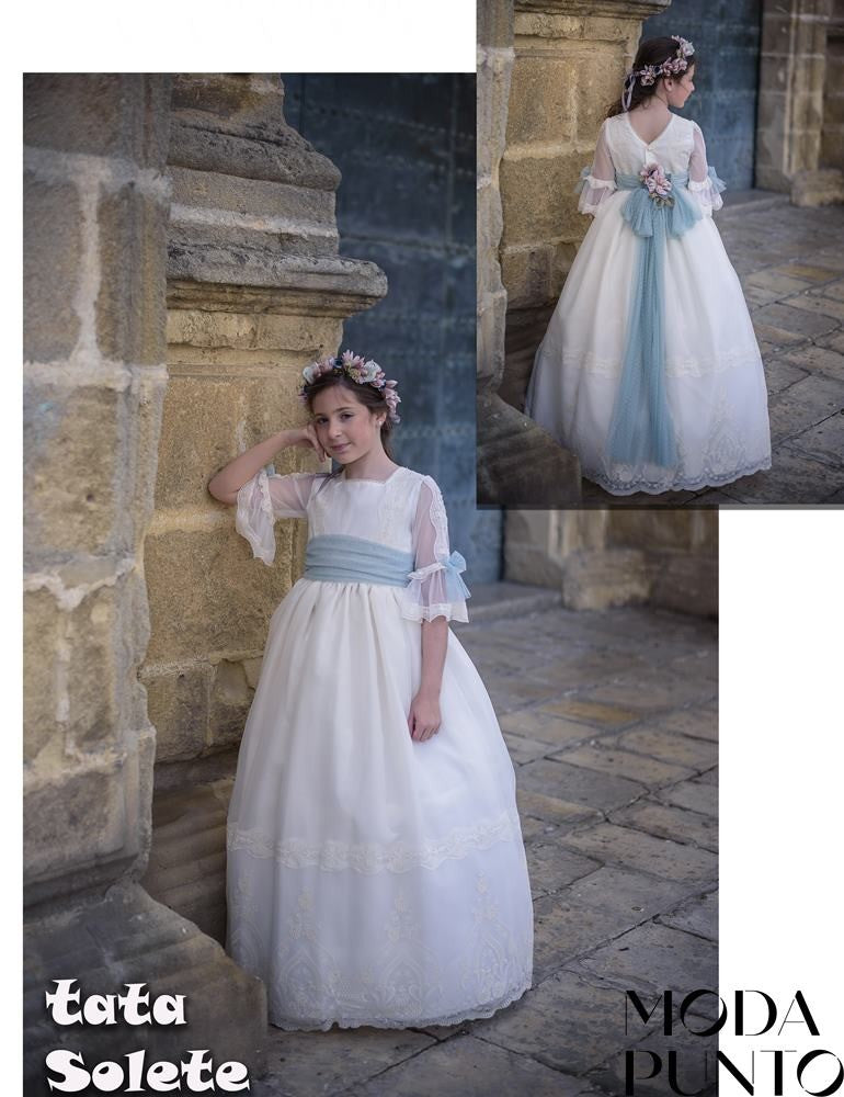 Vestido Comunión Tata Solete Caridad
