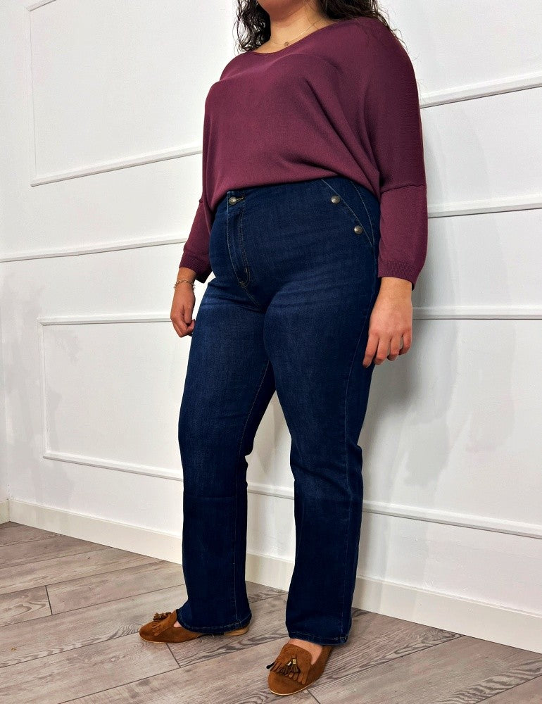 Pantalón Vaquero Botones