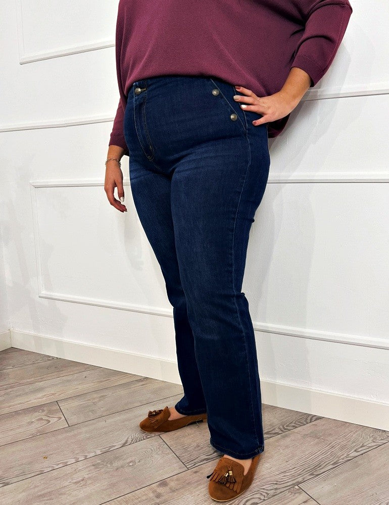 Pantalón Vaquero Botones