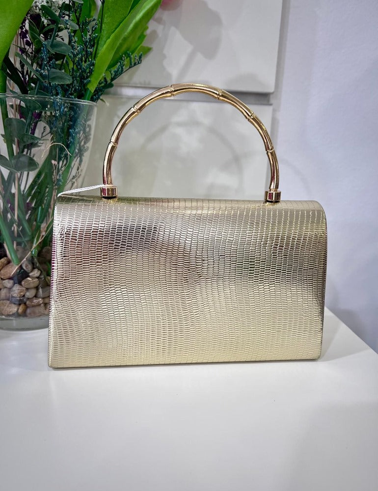 Bolso asa dorado | Damaris