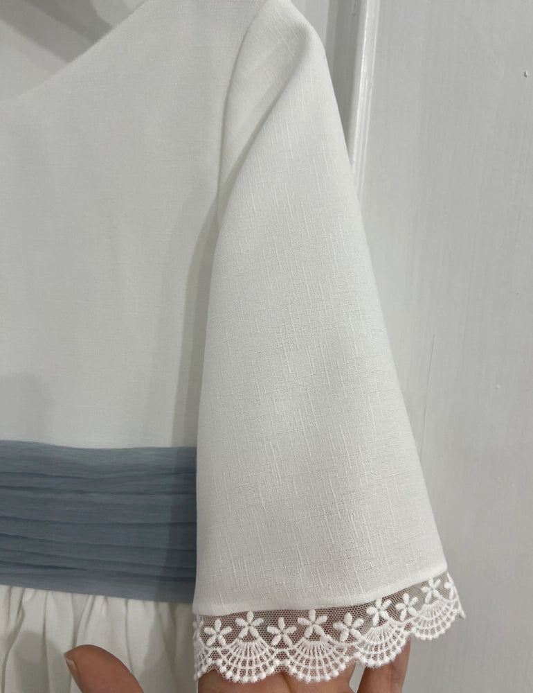 Vestido Comunión Rosa Clara R807