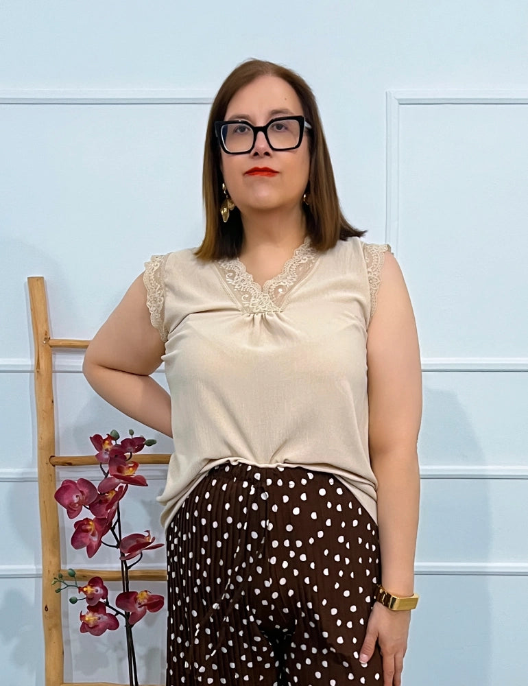 Blusa Lencera | Lama