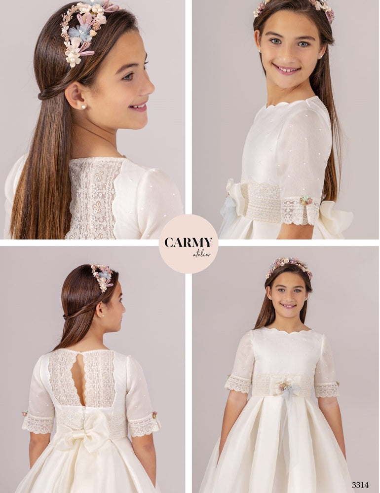 Vestido Comunión Carmy 3314