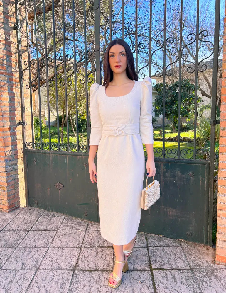 Vestido Midi Crudo | Bruna