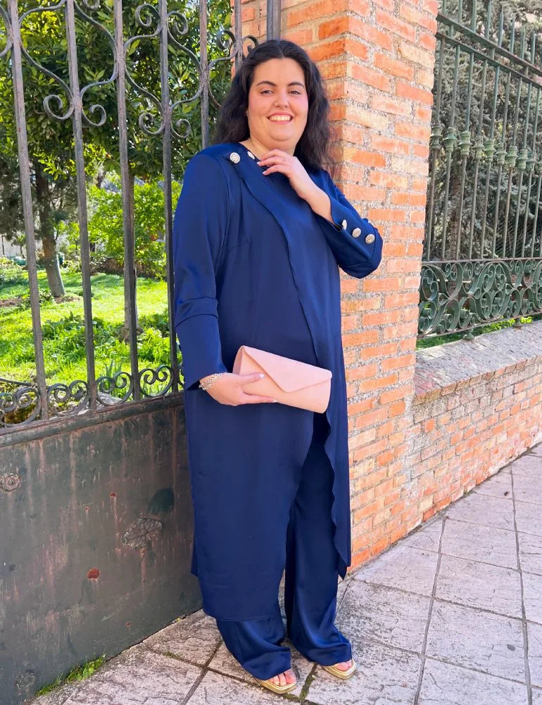 Conjunto Pantalón Marino | Octavia