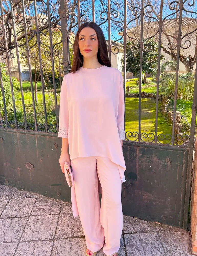 Conjunto Pantalón Rosa | Roberta