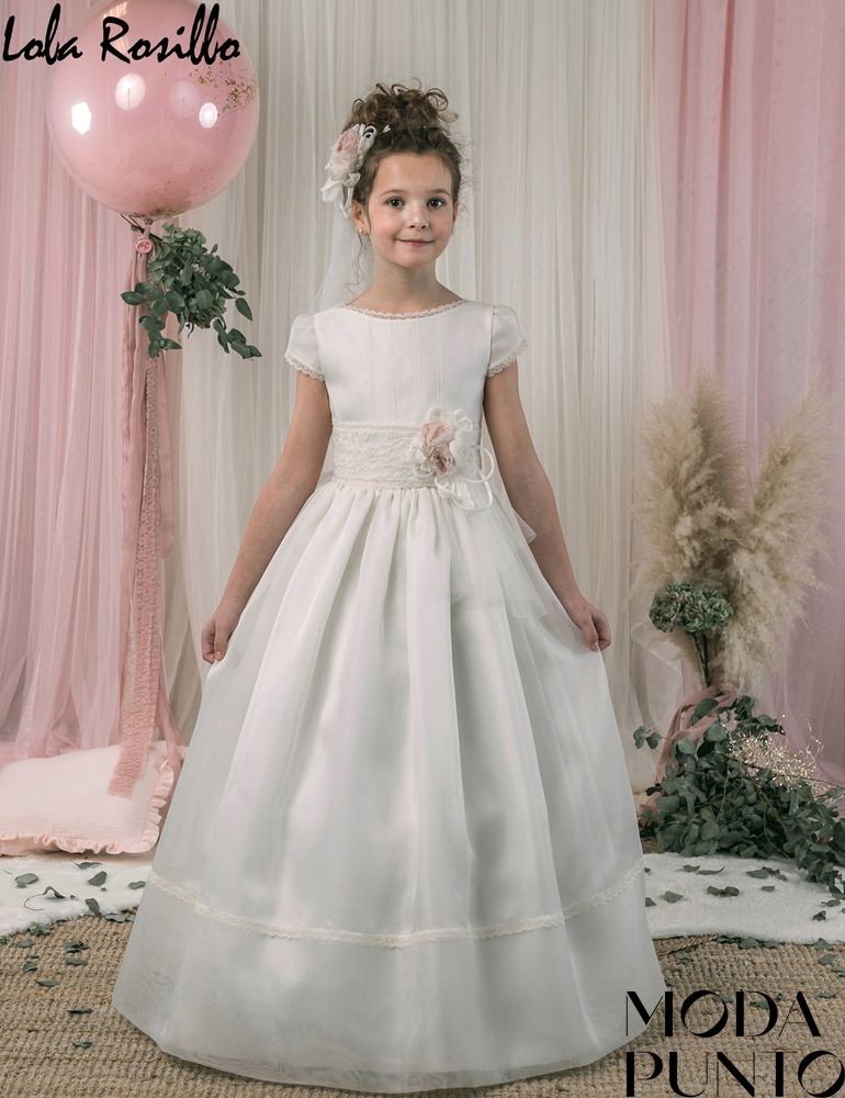 Vestido Comunión Lola Rosillo Q769