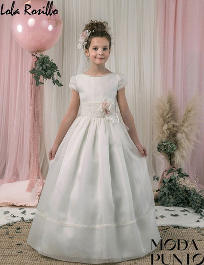 Vestido Comunión Lola Rosillo Q769