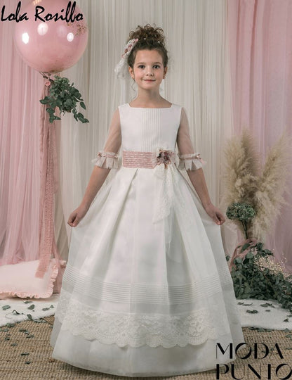 Vestido Comunión Lola Rosillo Q767