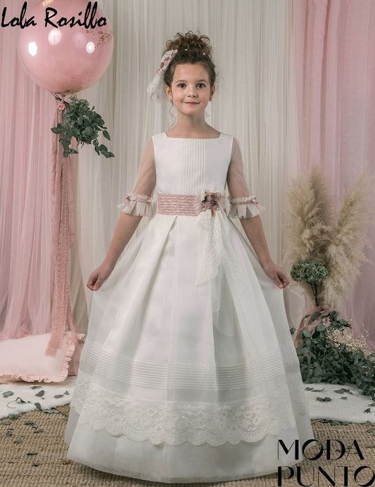 Vestido Comunión Lola Rosillo Q767