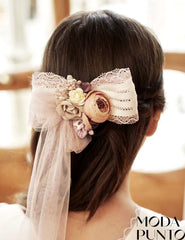 Tocado Rosa Clara RT 40X18