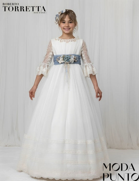 Vestido Comunión Roberto Torreta T402