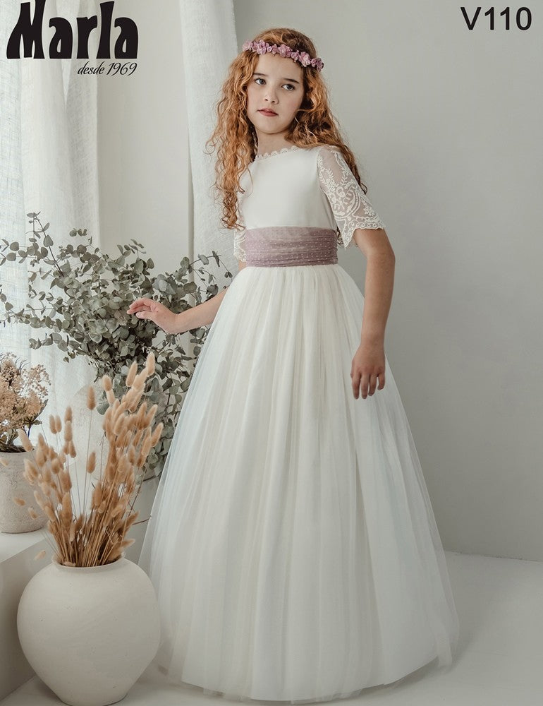 Vestido Comunión Marla V110