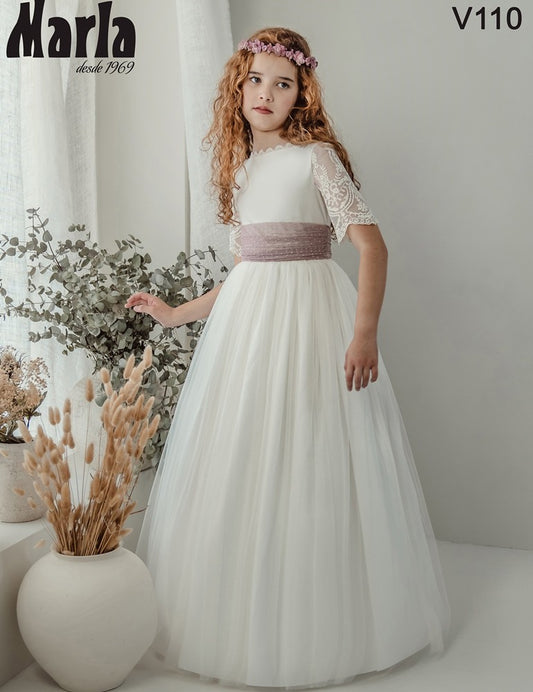 Vestido Comunión Marla V110