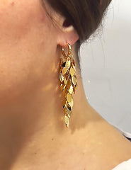 Pendiente Amanecer dorado