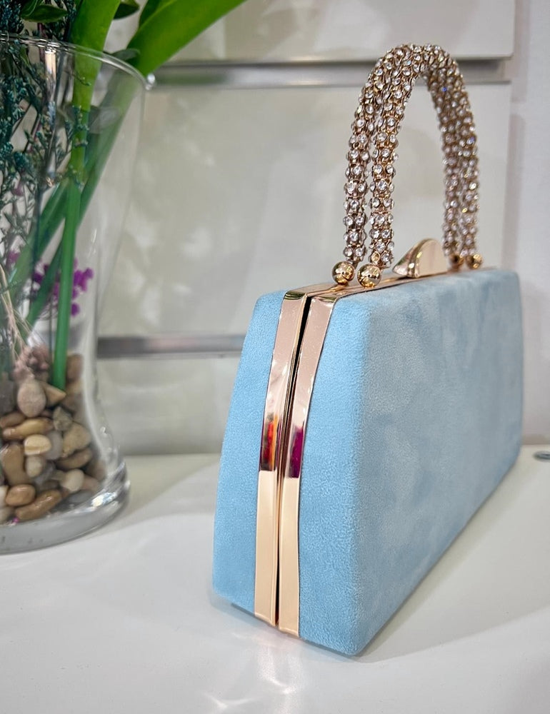 Bolso asa celeste ante | Calenda