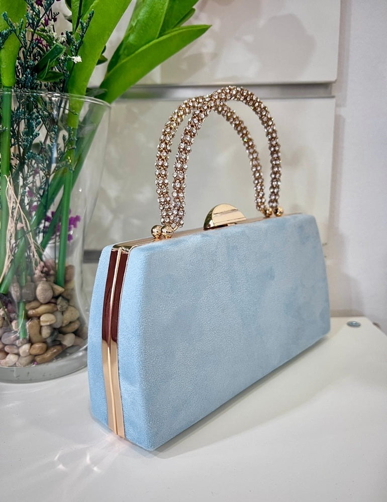 Bolso asa celeste ante | Calenda