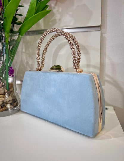Bolso asa celeste ante | Calenda