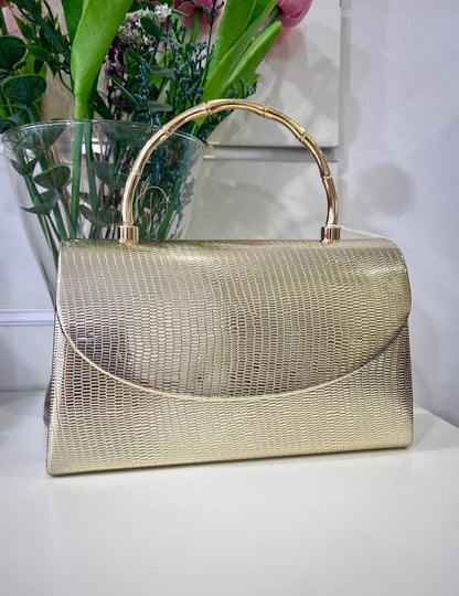 Bolso asa dorado | Damaris