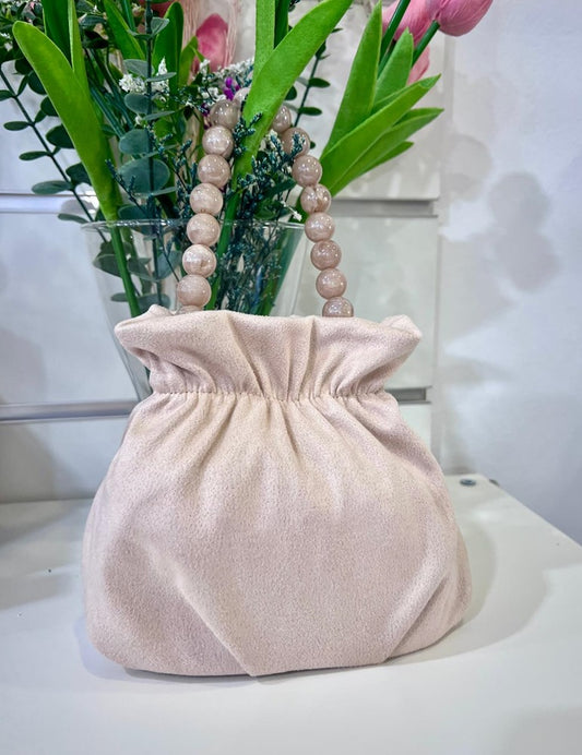 Bombonera ante bolas beige | Candi