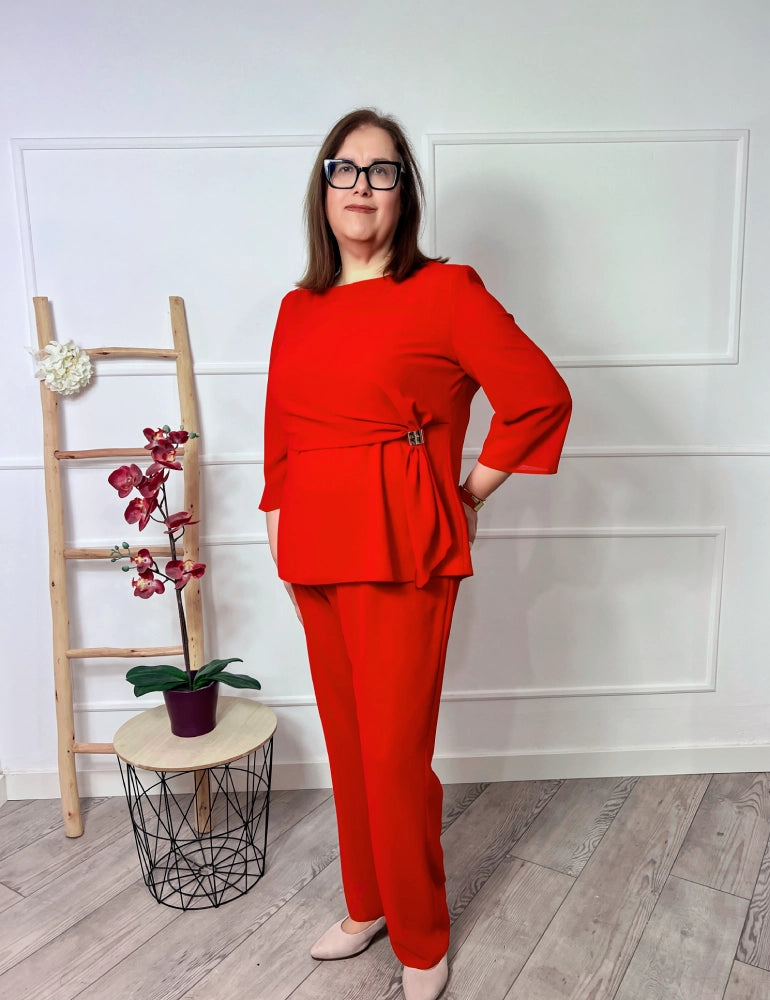 Conjunto Pantalón Rojo | Sutil