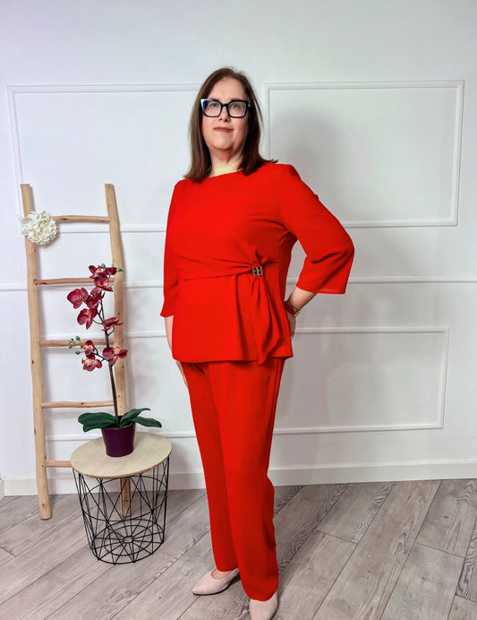 Conjunto Pantalón Rojo | Sutil