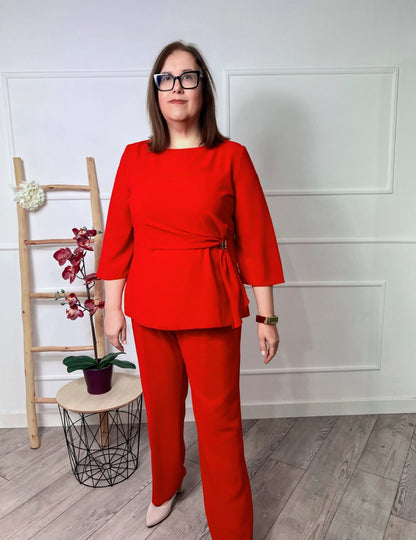 Conjunto Pantalón Rojo | Sutil