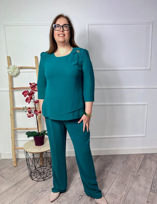 Conjunto Pantalón Verde | Piedad