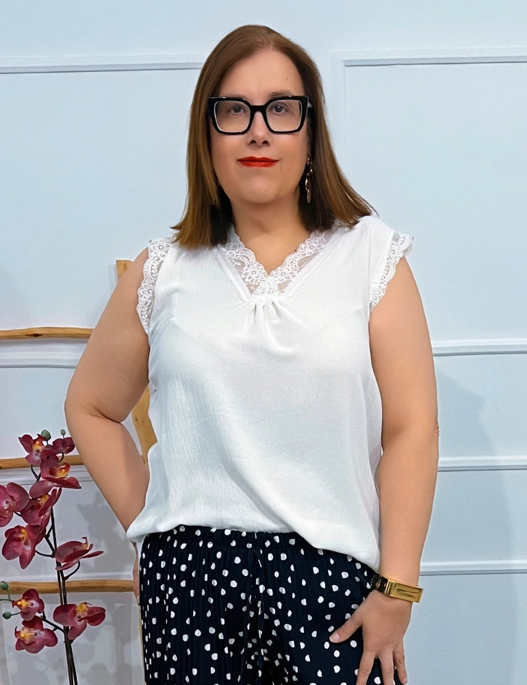 Blusa Lencera | Lama