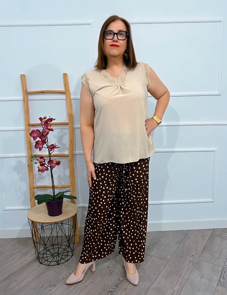 Blusa Lencera | Lama
