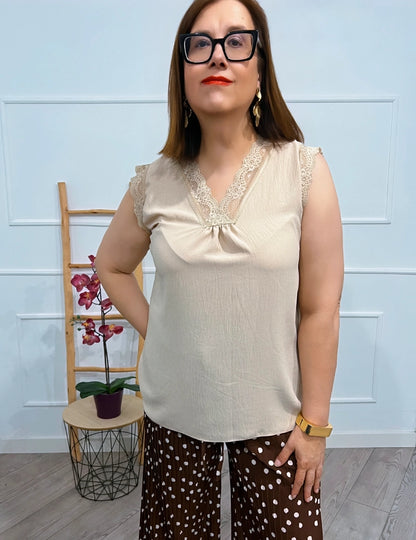 Blusa Lencera | Lama