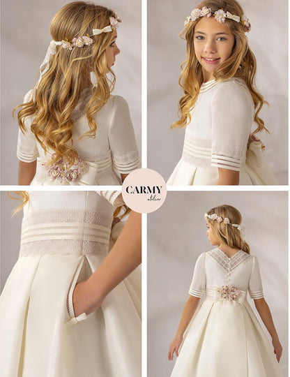 Vestido Comunión Carmy 4300