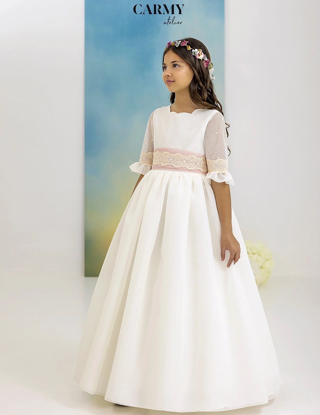 Vestido Comunión Carmy 6803