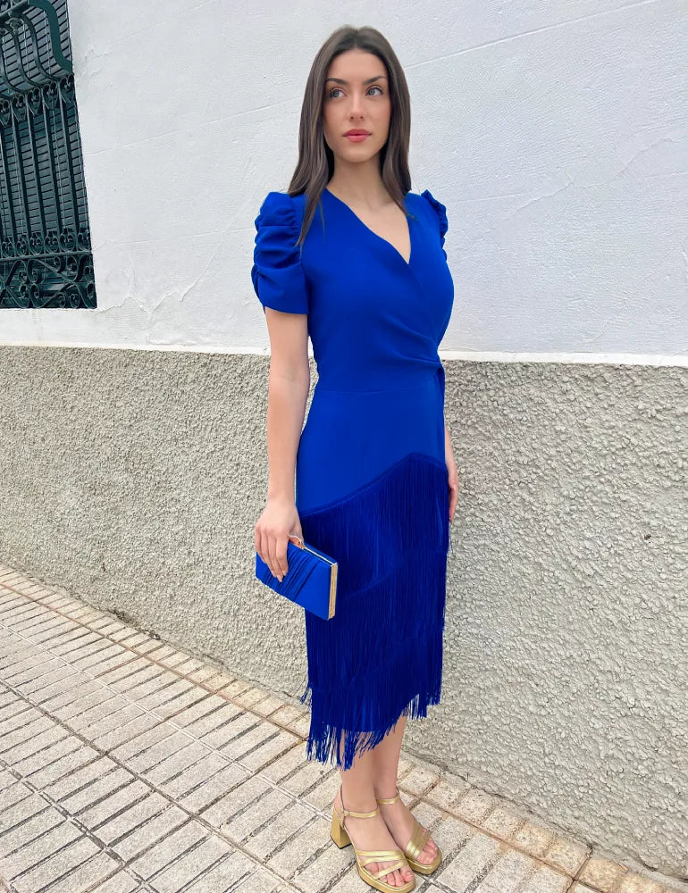 Vestido Midi Azulón| Calipso