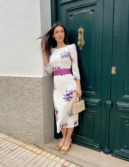 Vestido Midi Rosa| Bali