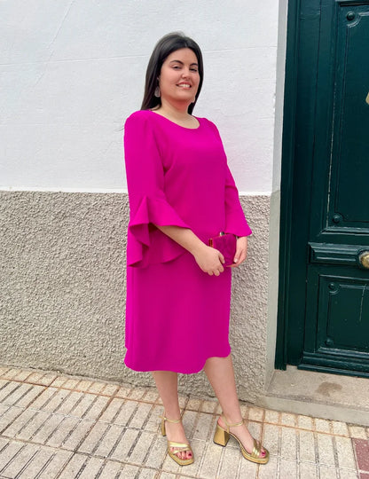 Vestido Midi Buganvilla| Leona