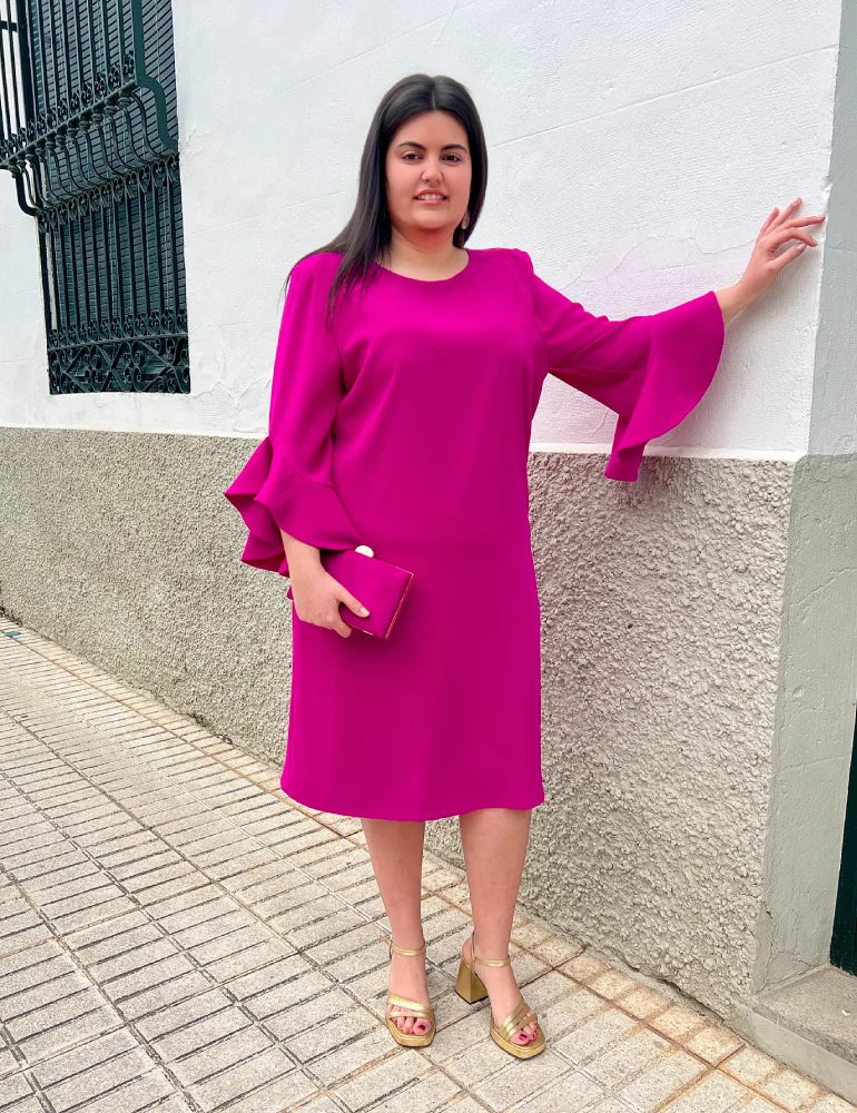 Vestido Midi Buganvilla| Leona