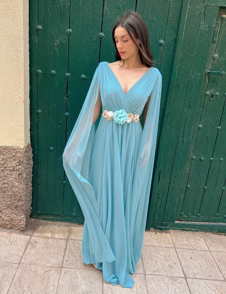 Vestido largo hielo | Sidonia