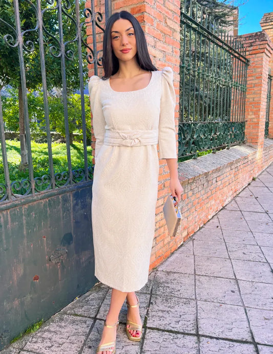 Vestido Midi Crudo | Bruna