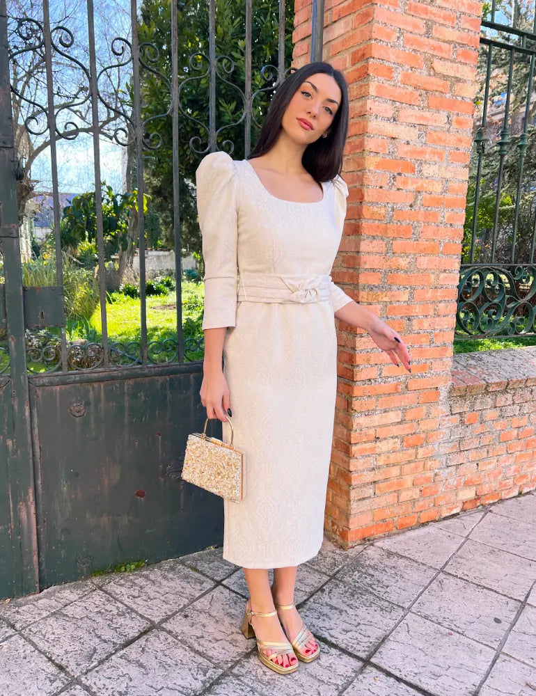 Vestido Midi Crudo | Bruna