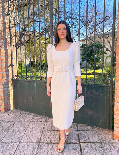 Vestido Midi Crudo | Bruna