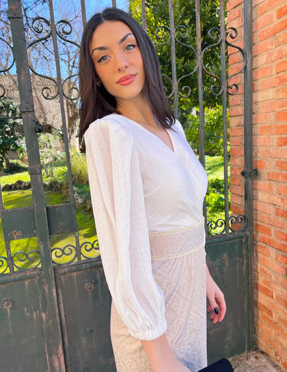 Vestido Midi Beige | Zafiro