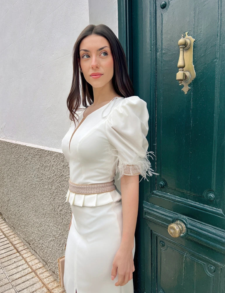 Vestido Midi Blanco | Mika