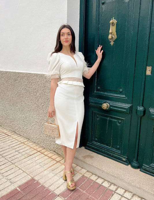 Vestido Midi Blanco | Mika