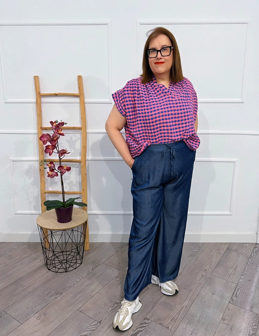 Blusa Cuadros | Leandra