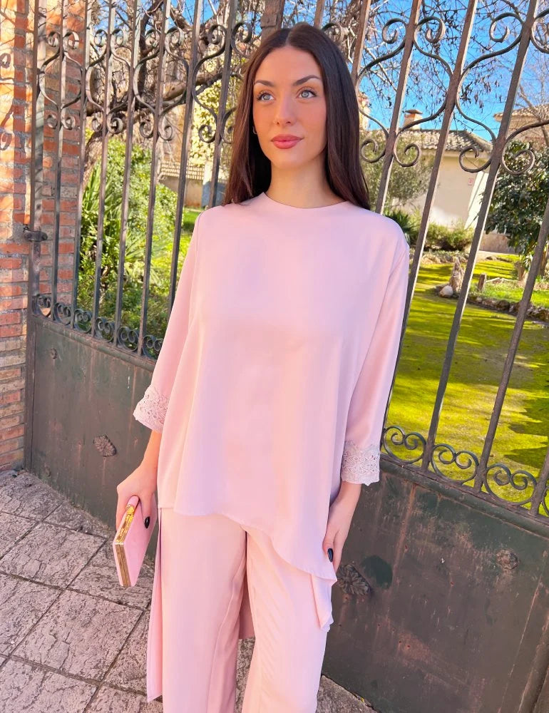 Conjunto Pantalón Rosa | Roberta