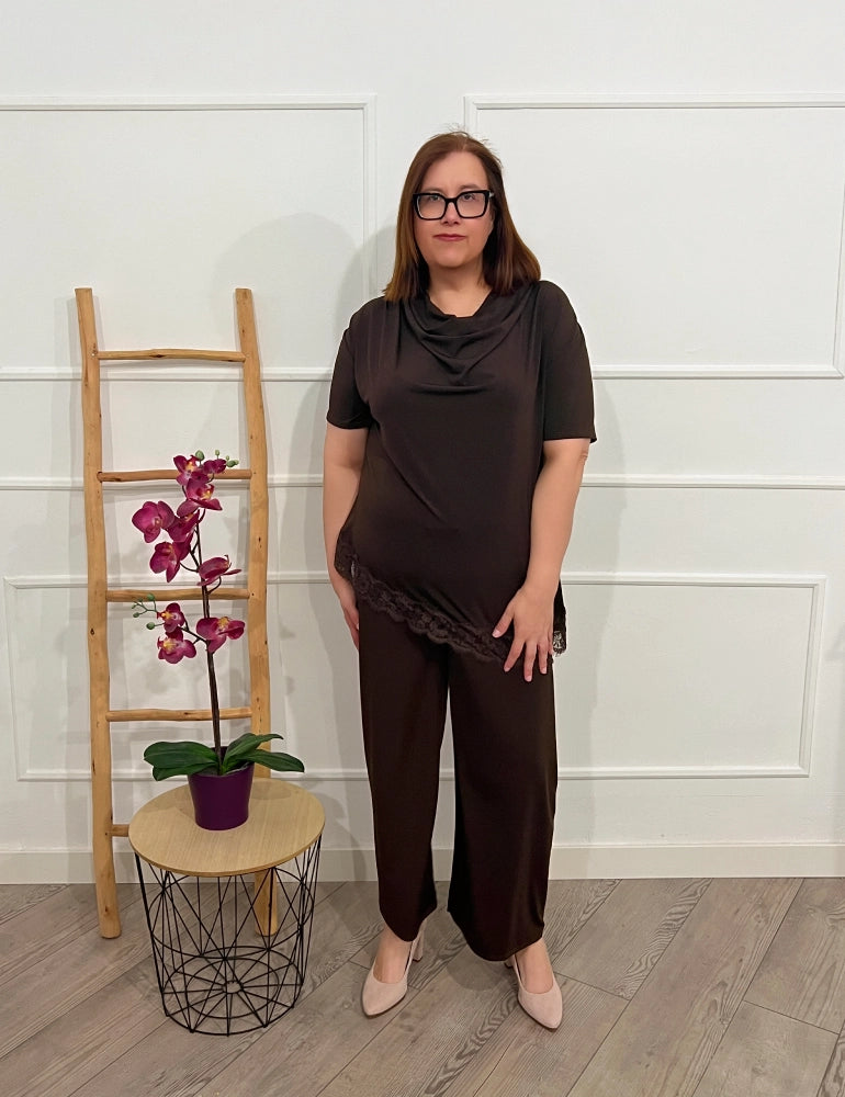 Conjunto Pantalón Puntilla | Yaiza