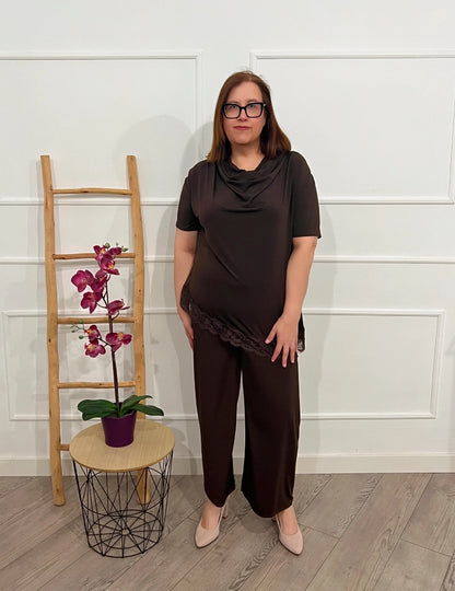 Conjunto Pantalón Puntilla | Yaiza