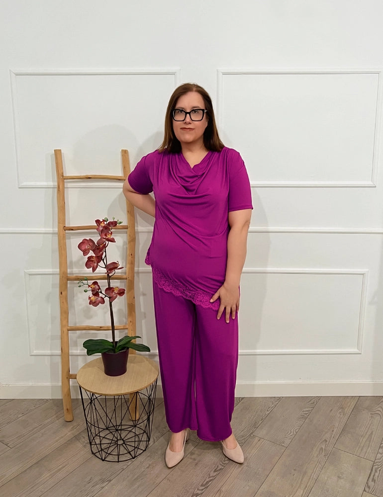 Conjunto Pantalón Puntilla | Yaiza